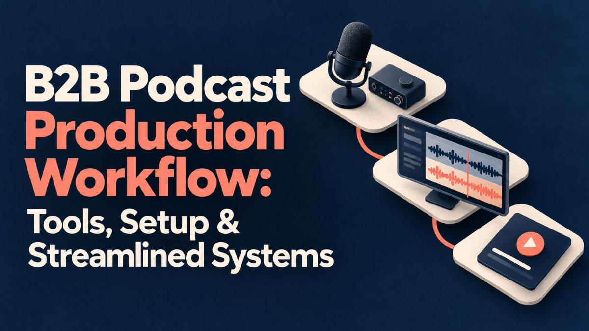 B2B Podcast Production Workflow