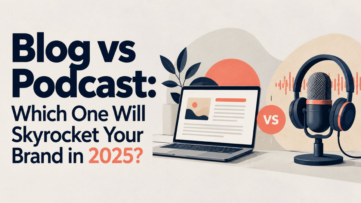blog vs podcast