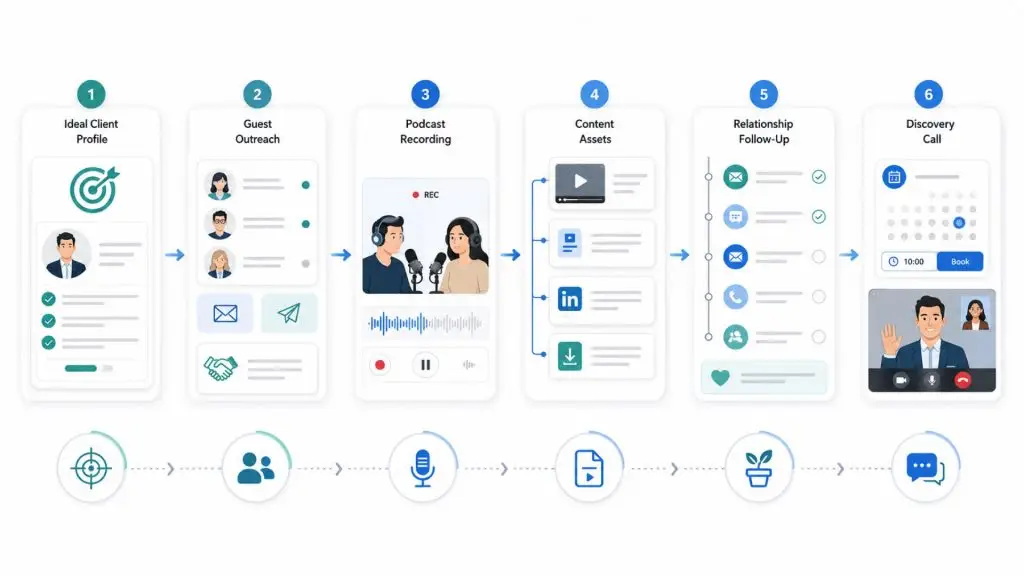 B2B Podcast Lead Generation
