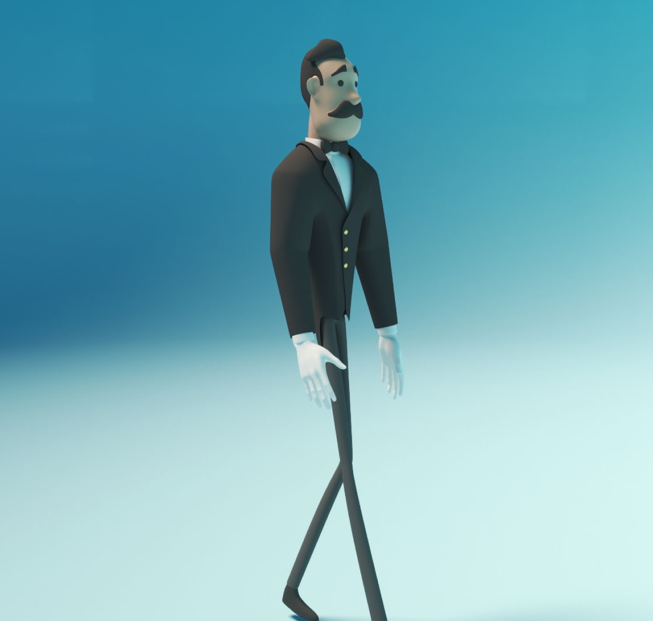 Business Butler 3D logo reveal case study image