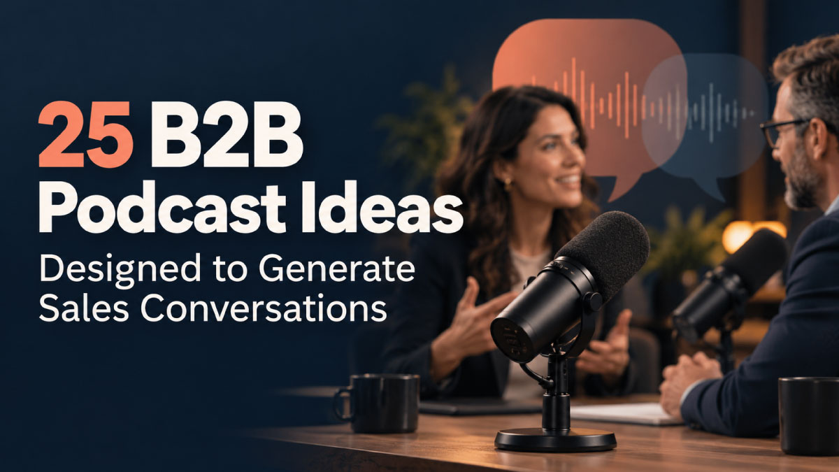B2B podcast ideas